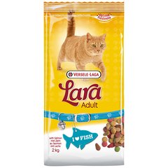 Lara Adult with Salmon - Сухой премиум корм для активных котов, лосось, 2 кг