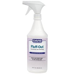 Davis Fluff Out - Девіс засіб для укладки шерсті собак та котів, 946 мл