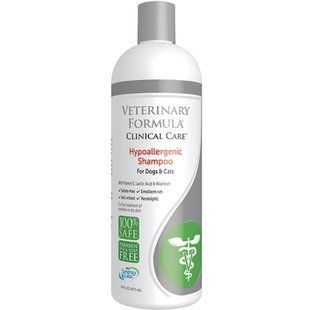 Veterinary Formula Clinical Care Hypoallergenic Shampoo - Ветеринарная Формула Гипоаллергенный шампунь для собак и кошек 473 мл
