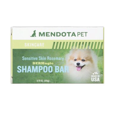 DERMagic Organic Shampoo Bar SENSITIVE SKIN - ROSEMARY - Органический шампунь для чувствительной кожи с розмарином в брикете, 105 г