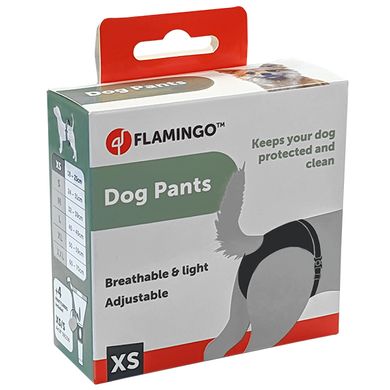 Flamingo Dog Pants Sasha ФЛАМИНГО САША гигиенические трусы для собак (XS ( 18х23 см))