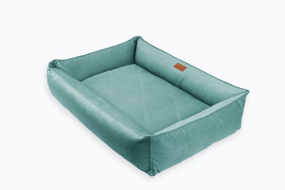 Лежак для собак Harley & Cho Sofa Velour Tiffany с усиленной поверхностью и бортами, размер L
