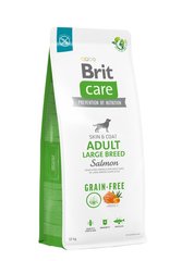 Brit Care Dog Grain-free Adult Large Breed - Сухой беззерновой корм для собак больших пород с лососем, 12 кг