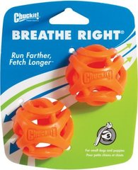 Chuckit Breathe Right Fetch Ball Small 2 pk - Набор из двух кружевных мячей малых