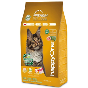 happyOne Premium Sterilized Cat Fresh Meat - Сухий корм для стерилізованих кішок зі свіжим м&rsquo;ясом птиці, 10 кг