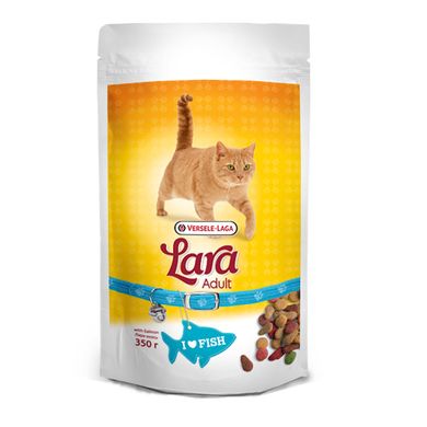 Lara Adult with Salmon - Сухой премиум корм для активных котов, лосось, 350 г