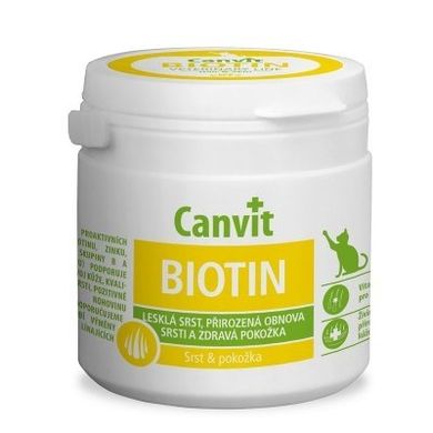 Canvit Biotin for cats - Канвіт вітаміни Біотин для котів