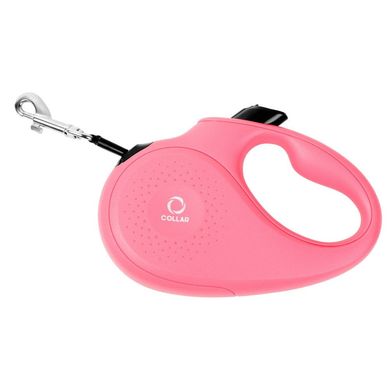 Collar Поводок-рулетка для собак розовая