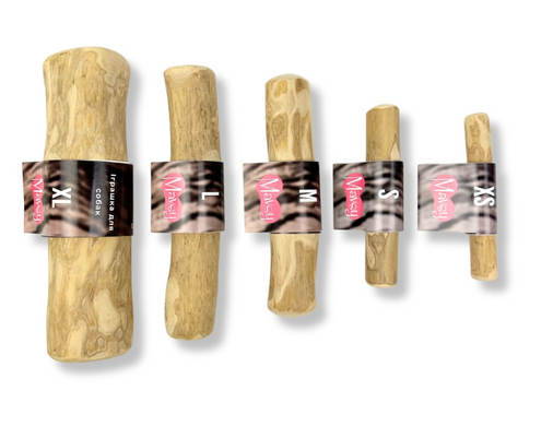 Игрушка для собак из кофейного дерева для жевания Mavsy COFFEE STICK WOOD, размер XS