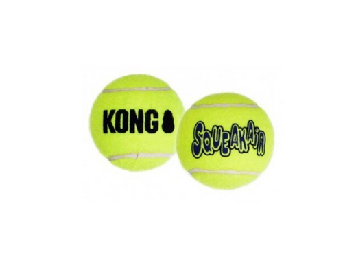 Kong SqueakAir Игрушка для собак Мяч теннисный с пищалкой 1 шт S