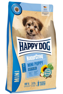 Happy Dog NaturCroq Mini Puppy - Сухий корм для цуценят маленьких порід, 4 кг