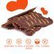 Ласощі для собак від 3-х місяців Mavsy Refined jerky BBQ VENISON STEAK WITH SUN-DRIED TOMATOES ON A BED OF PUMPKIN стейк з оленини з в'яленими томатами на подушці з гарбуза, 100 г фото 2