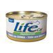 LifeCat консерва для котів з тунцем та окунем 85 г фото 1