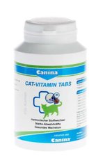 Canina Cat-Vitamin Tabs - Полівітамінна добавка для котів, 100 табл