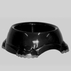 Moderna СМАРТ миска пластиковая для собак, №3, 1245 мл d-19 см, черный