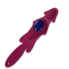 Joyser Slimmy Rubber Skin Fox ДЖОЙСЕР ХУДИЙ ЛИС іграшка для собак (Рожевий ( S/M ))