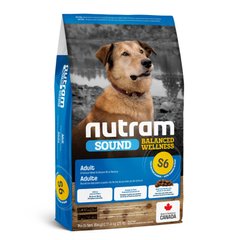 NUTRAM S6 Sound Balanced Wellness Natural Adult Dog Food - для взрослых собак всех пород