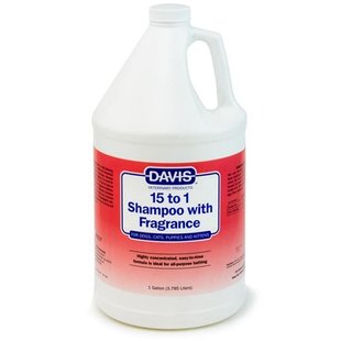 Davis 15 to 1 Shampoo Fresh Fragrance - Шампунь с ароматом свежести для собак и кошек, 3,8 л