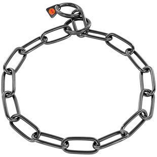 Sprenger Collar Long Link - Нашийник для собак, довга ланка 4 мм, воронована сталь (4 мм, 66 см)