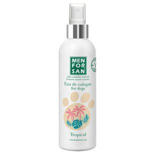 Одеколон для собак Menforsan Eau De Cologne Tropical с тропическим ароматом, 125 мл