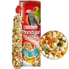 Versele-Laga Prestige Sticks Parrots Exotic Fruit - Лакомство для крупных попугаев, 140 г (2 шт * 70 г)