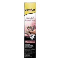 GimCat Malt-soft Extra - Паста для выведения шерсти из желудка котов, 100 г