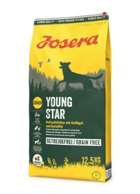 Josera Young Star - Сухой корм для растущих собак в возрасте от 8 недель 12,5 кг