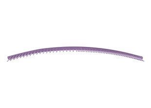 Show Tech Curved Combi Comb - Purple Comb Зігнутий гребінь для кудрявої шерсті (фіолетовій), 19 см