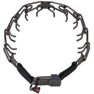 Sprenger Ultra-Plus Training Collar СПРЕНГЕР УЛЬТРА-ПЛЮС ПАРФОРС строгий ошейник для собак, замок ClicLock, вороненая нержавеющая сталь (Воронена сталь ( 3,2 мм, 52 см))