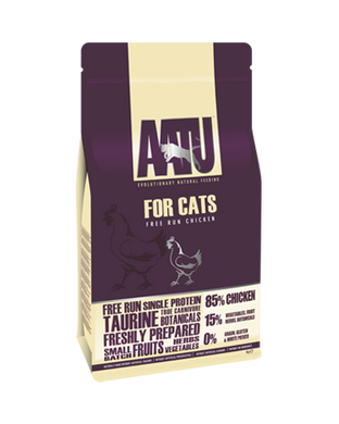 AATU Free Run Chicken – Корм для взрослых кошек с курицей, 3 кг