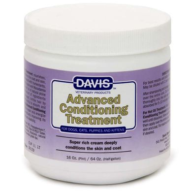 Davis Advanced Conditioning Treatment - Кондиціонер для собак, котів, з маслом макадамії, жожоба, оливковим