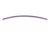 Show Tech Curved Combi Comb - Purple Comb Зігнутий гребінь для кудрявої шерсті (фіолетовій), 19 см