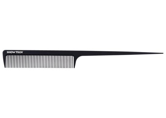 Show Tech Antistatic Carbon Needle Comb Антистатический гребень с заостренной ручкой, 22 см