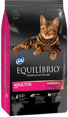 Equilibrio Cat Сухой суперпремиум корм для кошек для вывода шерсти