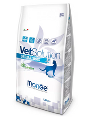 Monge Vetsolution Dermatosis feline - Диетический корм для кошек с дерматологическими заболеваниями 400 г