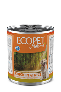 Вологий корм для дорослих собак Farmina CHICKEN & RICE курка з рисом, 300 г
