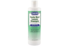 Davis Best Luxury Shampoo - Шампунь для блиску шерсті у собак та котів, концентрат, 355 мл