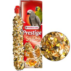 Versele-Laga Prestige Sticks Parrots Nuts & Honey ВЕРСЕЛЕ-ЛАГА ПРЕСТИЖ ОРЕХИ С МЕДОМ лакомство для крупных попугаев (0.14кг)