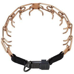 Sprenger Ultra-Plus Training Collar СПРЕНГЕР УЛЬТРА-ПЛЮС ПАРФОРС строгий ошейник для собак, замок ClicLock, куроган (Куроган сталь ( 3,2 мм, 52 см))