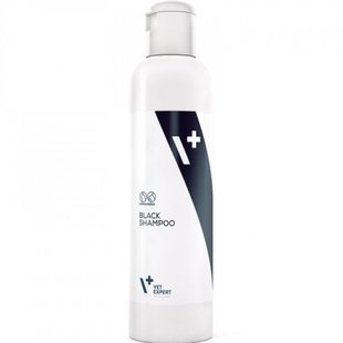 VetExpert Black Shampoo - Профессиональный шампунь для кошек и собак с черным или темным окрасом шерсти, 250 мл