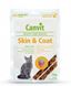 Canvit Skin and Coat напіввологі ласощі з лососем для дорослих кішок 100 гр фото 1