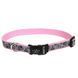 Coastal Lazer Brite Reflective Collar - Светоотражающий ошейник для собак Сердца розовый, 1,6 см * 30-46 см