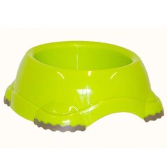 Moderna СМАРТ миска пластикова для собак і кішок, №1, 315 мл d-12 см, лимонний