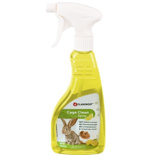 Flamingo Clean Spray Lemon ФЛАМИНГО КЛИН СПРЕЙ ЛИМОН для очистки клеток грызунов (0,5)