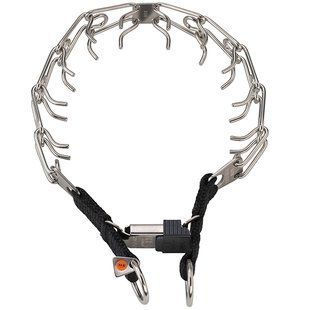 Sprenger Ultra-Plus Training Collar СПРЕНГЕР УЛЬТРА-ПЛЮС ПАРФОРС строгий ошейник для собак, 2 кольца и замок ClicLock, нержавеющая сталь (Нержавіюча сталь ( 4 мм, 60 см))