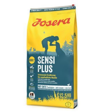 Josera Dog SensiPlus Adult - Сухой корм для взрослых собак склонных к аллергии и с проблемами пищеварения 12,5 кг