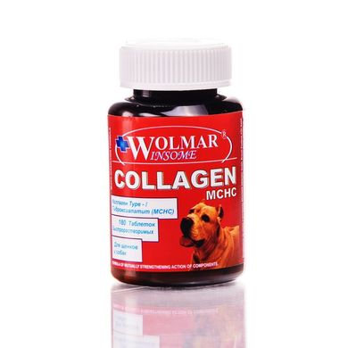 WOLMAR Collagen MCHC хондропротектор (гідроксиапатит Ca) для собак 180 табл.