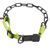 Sprenger Adjustable Collar with Assembly Chain - Регульований нашийник з нейлоном для собак, середня ланка, воронена сталь (3 мм, 50-55 см)