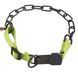 Sprenger Adjustable Collar with Assembly Chain - Регулируемый ошейник с нейлоном для собак, среднее звено, вороненая сталь (3 мм, 50-55 см)