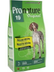 Pronature Original Deluxe Senior (19/10) - Сухой корм для малоактивных и пожилых собак всех пород старше 7 лет